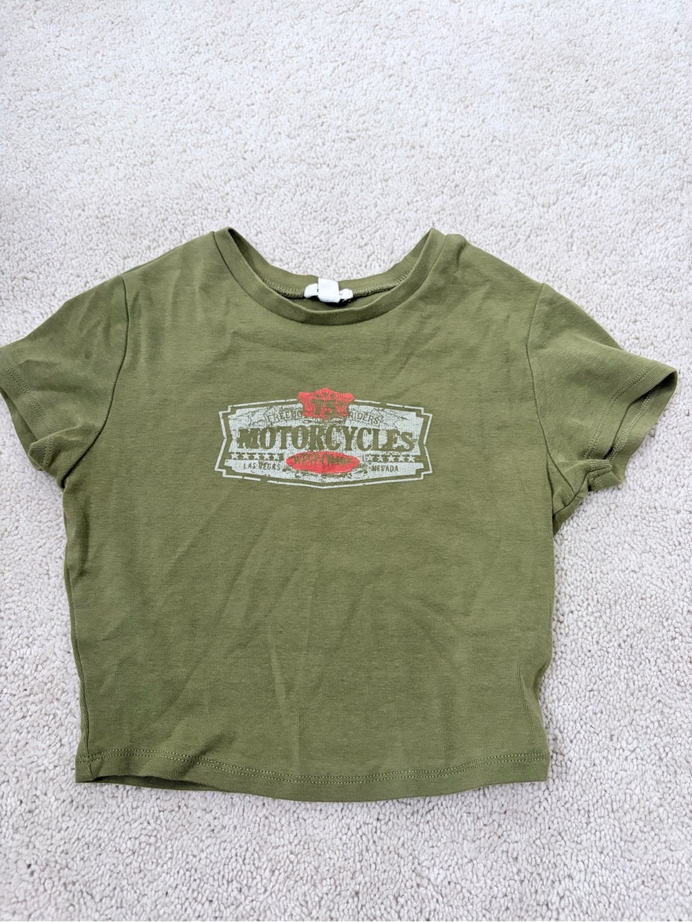 Garage Olive Green Top